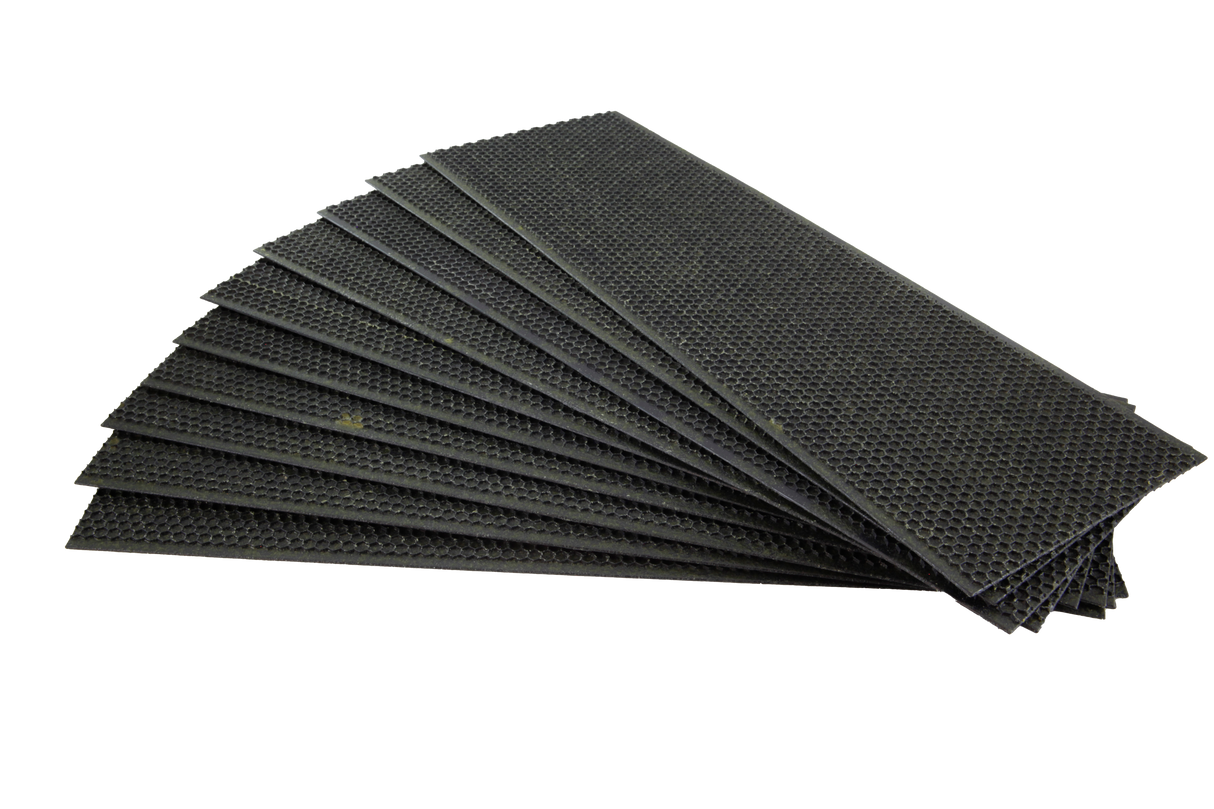 8 Pack Bug Farmer™ Medium Langstroth Frame with Waxed Plastic Foundation. (Unassembled)