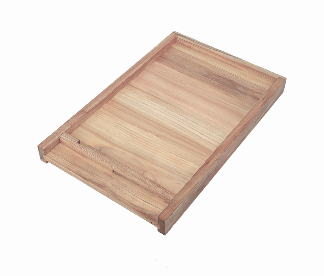 Bug Farmer™ 8 Frame Solid Bottom Board and Entrance Reducer