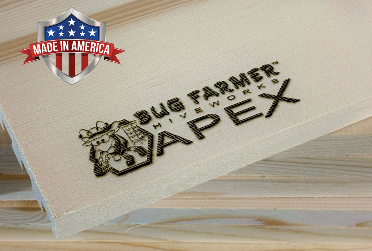 Bug Farmer™ Hiveworks APEX 10 Frame Deep Super With Frames