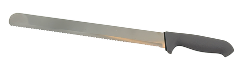 14" Premium Serrated Edge Uncapping Knife - Ultra-Sharp Stainless Steel