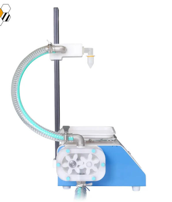 Automatic EZ-fill honey high viscosity bottling system