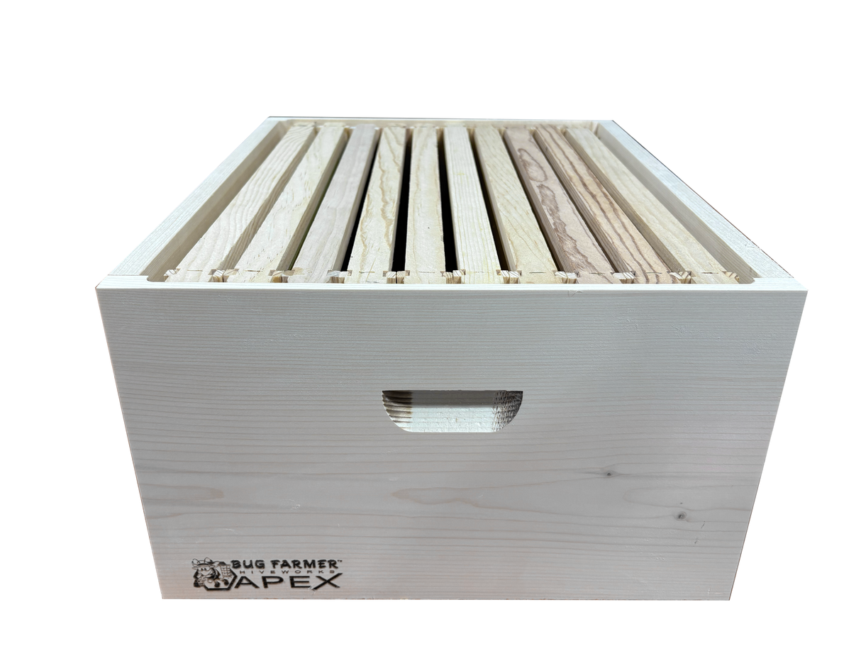 Bug Farmer™ Hiveworks APEX 10 Frame Deep Super With Frames