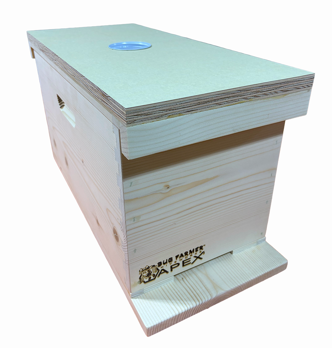 Bug Farmer™ 5 Frame NUC Hive With Feeder Hole