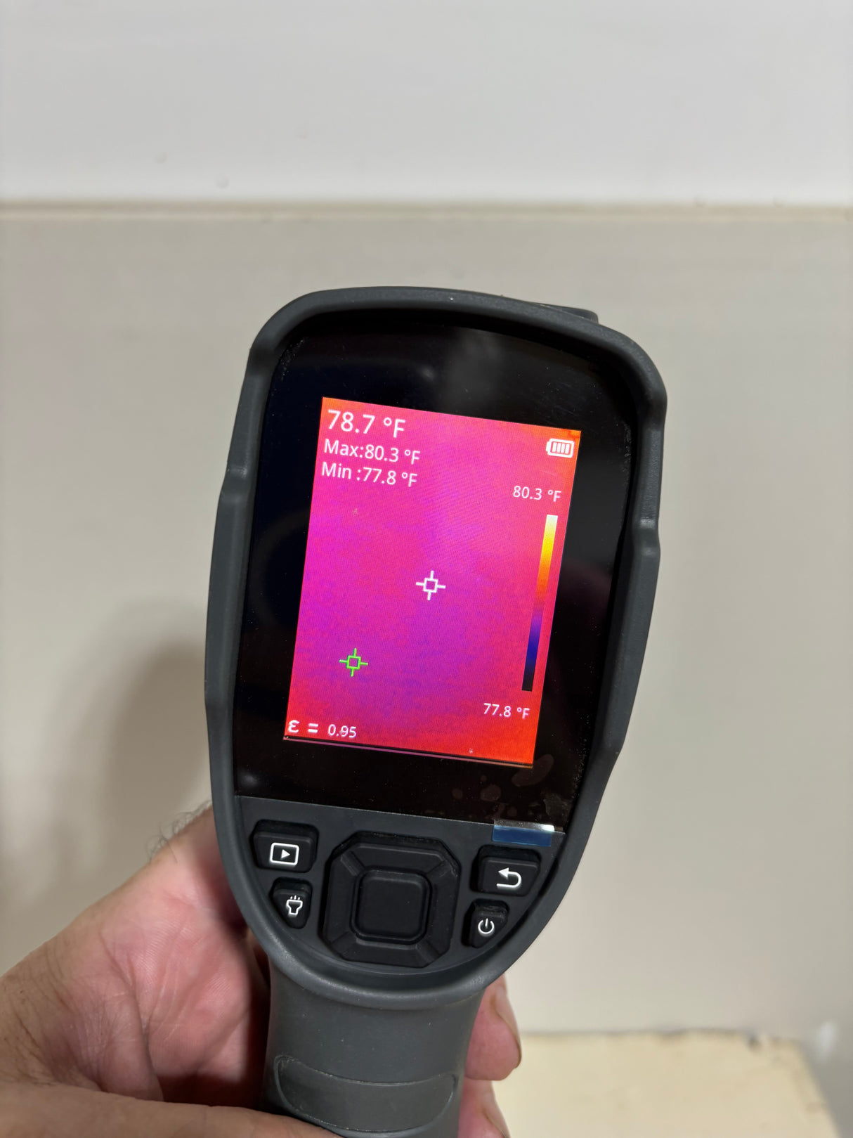 (Very Lightly Used | Like New).  TOPDON TC004 Mini Handheld Thermal Imaging Camera