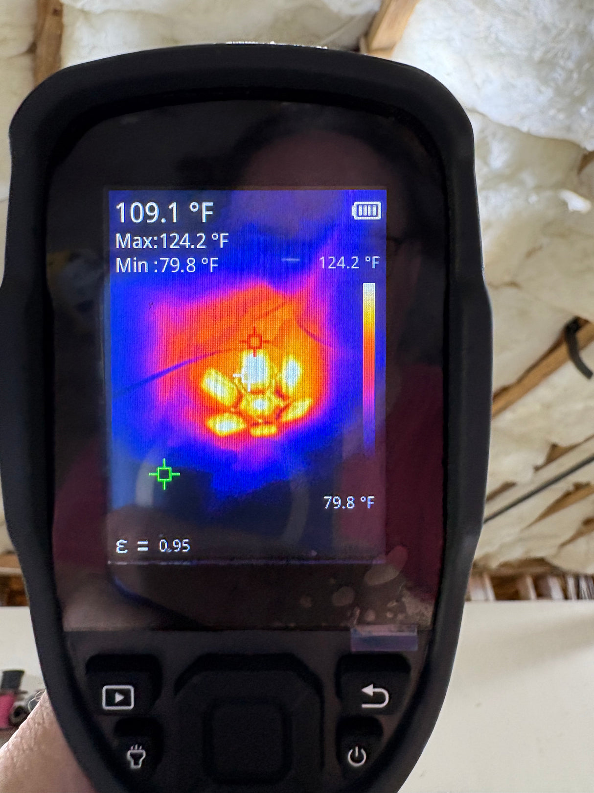 (Very Lightly Used | Like New).  TOPDON TC004 Mini Handheld Thermal Imaging Camera