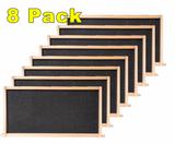 8 Pack Deep Wooden Beehive Frames with Foundation