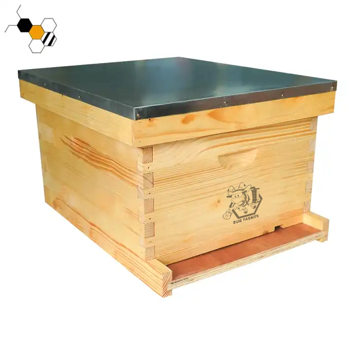 8 rame 1 Layer Wax Boiled Langstroth Hive